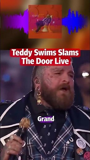 Teddy Swims Slams The Door Live