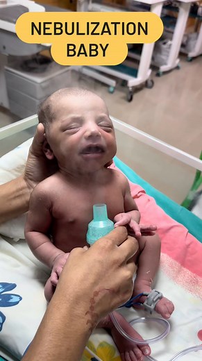Nebulization for baby in nicu by doctor #fblifestyle | Naveen Kumar