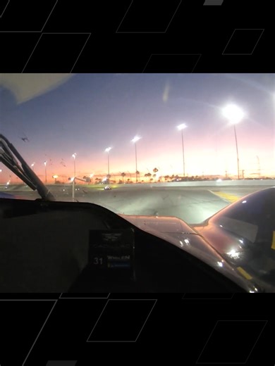 Sunset Ride in Whelen Cadillac V-Series at Rolex 24
