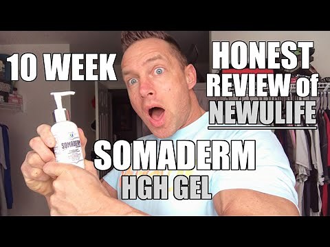 HONEST 10 WEEK SOMADERM HGH GEL TESTIMONIAL REVIEW