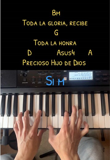 Piano Tutorial for Creo En Ti by Julio Melgar