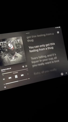 Martin & Gina - Polo G #fyp #applemusic #polog #music #songlyrics