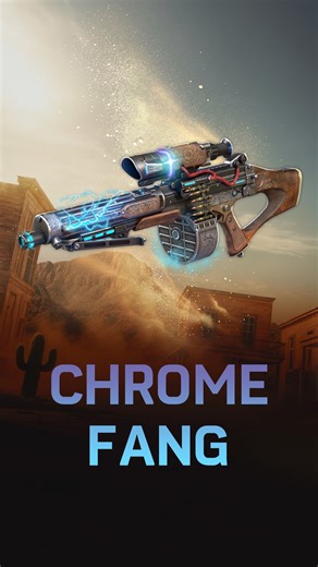 14K views · 99 reactions |  Precision and Style 鸞 Crafted with the elegance of fine lines and the force of cutting-edge tech, the Chrome Fang machine gun is more than a weapon — it’s a masterpiece. Let’s put it to the test in battle  https://bit.ly/3SGBlQa And with a 100% chance to deal additional AOE damage every 4 seconds, that’s one solid argument for any cowboy looking to dominate the fight  | Left To Survive | Facebook