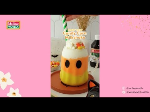 Halloween Treats – Candy Corn Milkshake