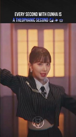 every second with Eunha is a theophanic second 🌌✨👑 | VIVIZ PULL UP overgoddess-modus MV