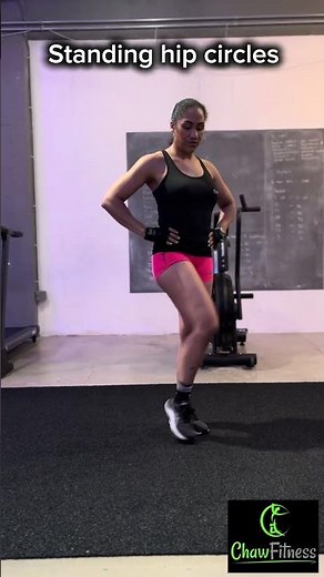 How to do Standing Leg Circles | Stretch | ChawFitness