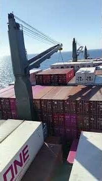 CONTAINER SHIP LIFE SOMETIMES