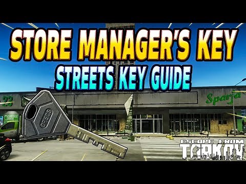 Store Manager's Office Key - Key Guide - Escape From Tarkov