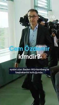Almanya'da eyalet başbakanı olan Cem Özdemir kimdir?