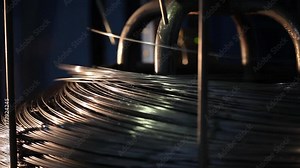 furniture factory, production of furniture springs for mattress blocks, machine for the production of springs, production workshop, the production line, assembly box springs, mattress blocks