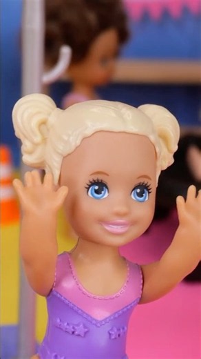 Barbie Doll Gymnastics Class #shorts