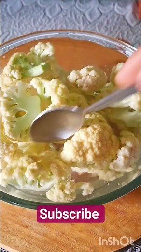 How to clean bugs from cauliflower #short#shortsvideo
