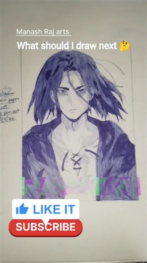 draw eren yager from AOT