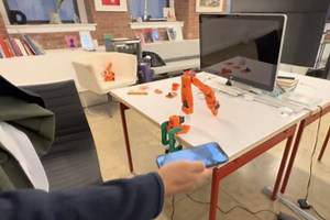 iSO-100 (Use your iPhone to control an arm)