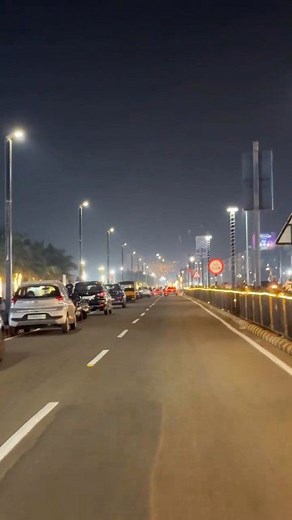 RK Beach Road Night View 😍 #tourism #vizag #visakhapatnam | Our Visakhapatnam