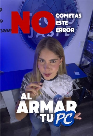 🚫 ¡DETENTE! No cometas este error al armar tu PC... 🚫 ¿Sabías que una mala elección de componentes puede reducir la vida de tu PC a la mitad? 📉💔 No te guíes solo por las luces RGB. Lo que importa es lo que hay dentro: 1️⃣ Calidad sobre apariencia. 2️⃣ Equilibrio sobre potencia aislada. 3️⃣ Protección ante todo. En Tecno Jaspe somos expertos en armados equilibrados. 🛠️💻 ✅ Asesoría GRATIS con tu compra. ✅ Componentes garantizados. ¡Pregunta por nuestros combos de actualización y evita errore