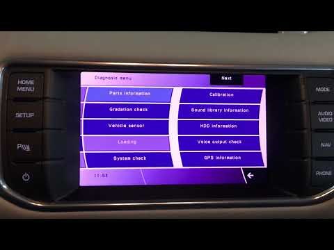 How to access the service menu on GEN2.1 (2012+ Jaguar & Land Rover)