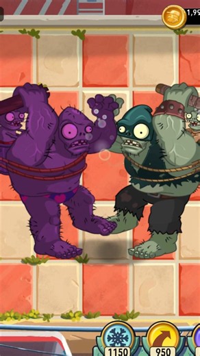 Radiated & Hero Smash Gargantuar Vs. Dark Gargantuar / Plants Vs. Zombies 2