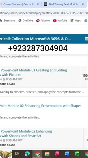 Power Point Module 1 Sam Exam PowerPoint module 1 Sam Project #thenightshow #diljitdosanjh #morni