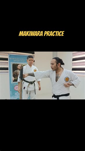 Makiwara - a traditionnel striking post from Okinawa. #fypageシ #okinawankarate #gojuryu #karatedo #makiwaratraining | Meibukan GOJYU RYU Karatedo - Shishi DOJO, Philippines