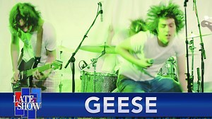 Brooklyn-based dance punk band Geese makes their television debut with this performance of “Low Era,” from their excellent new album, “Projector.” | The Late Show with Stephen Colbert