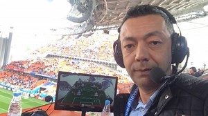 World Cup commentator was 'sacked on air' for saying two 'forbidden' words during game