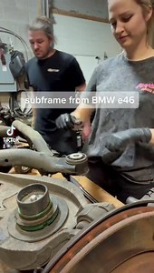 Replacing the bushings in my rear subframe and differential! The e46 feels so much better on the road! Condor Speed Shop | Gabby Downing
