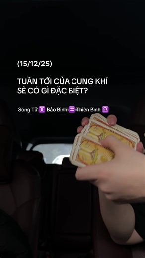 Bói Tarot Tuần Tới Cho Cung Khí