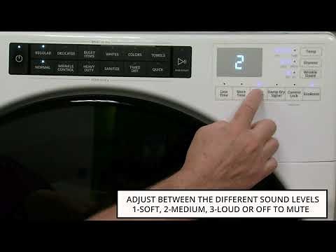 How To Adjust Sound Volume on Your Dryer