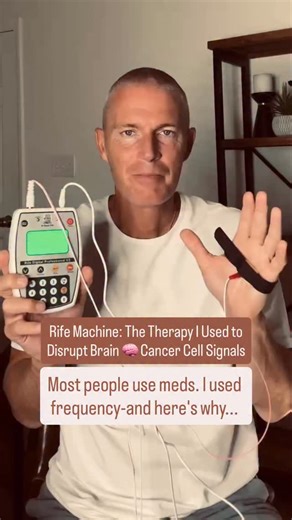 🔥Every Cell Has a Frequency—Use That Wisely Cancer cells vibrate at a different frequency than healthy cells. The Rife machine seeks to exploit that—noninvasively. ✅ What Is the Rife Machine? • Developed by Royal Raymond Rife in the 1930s • Delivers low-energy electromagnetic frequencies via plasma or electrodes • Thought to “resonate” with pathogens and abnormal cells to neutralize or disrupt them 📚 Studies & Insights: • Integrative Cancer Therapies (2020): Frequency-specific microcurrent (FS