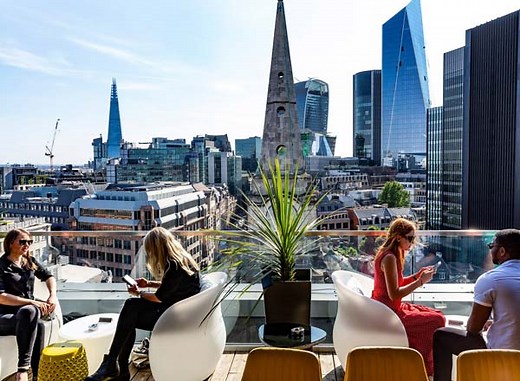 Jin Bo Law Skybar - Rooftop Bar London