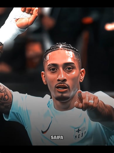 Raphael Dias Belloli (Portuguese pronunciation: [ʁˌɐfˈiɲɐ]; born 14 December 1996), known as Raphinha, is a Brazilian professional footballer who plays as a winger or forward for La Liga club Barcelona and the Brazil national team. Known for his pace, playmaking, work rate, and finishing, he is considered one of the best players in the world.[4][5] Raphinha Raphinha with Barcelona in 2023 Personal information Full name Raphael Dias Belloli[1] Date of birth 14 December 1996 (age 29)[2] Place of b
