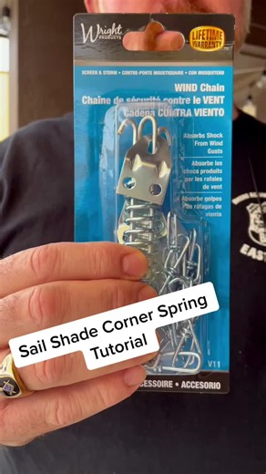 DIY Patio Sail Shade Install Tutorial