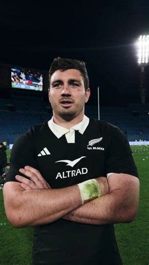 A special moment for Simon Parker and his family. Congrats on your debut - All Black #1230 | All Blacks