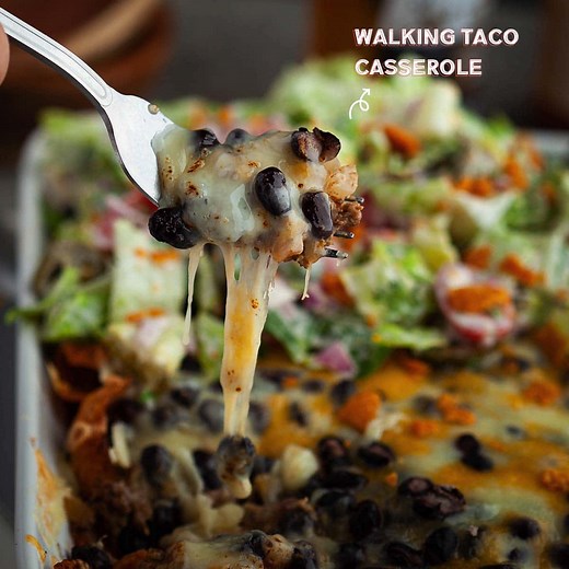 Super Easy Walking Taco Casserole Recipe