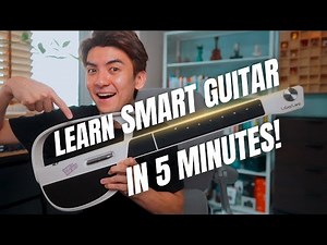 5 Minutes to Learn this Smart Guitar!? LiberLive C1