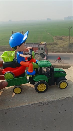 AMR New Remote control bike vs tractor unboxing short video ||