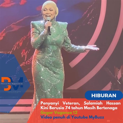 Penampilan Menawan Salamiah Hassan di GV12