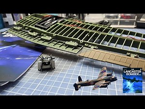 Build the Lancaster Bomber B.III - Part 42-46 - Flaps, Aileron and Rear Turret