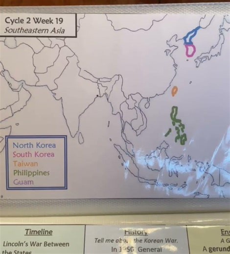 classical Conversations Cycle 2 Week 19 geography Southeastern Asia tune Jesus loves little child..