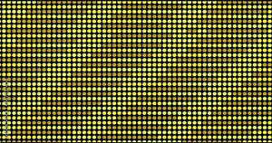 Screen scanner colored dots scrolling from top to bottom