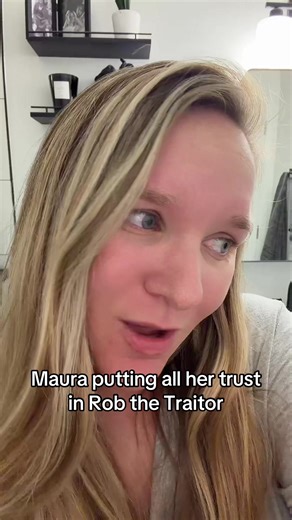 Traitors spoiler!!!!! He played a good game but I felt so bad for Maura 😅 #traitors #thetraitors #rob #maura #robandmaura