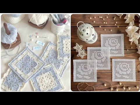 100 Crochet Filled Table Runners Ideas #crochethomedecor #trending