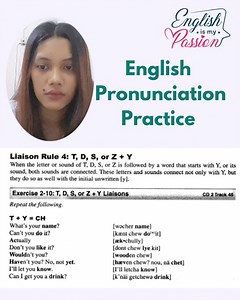 Linking sounds I use the 'American Accent Training' book to improve my English pronunciation. In this video, I’m working on one of the features of connected speech called “assimilation”. | English is my passion