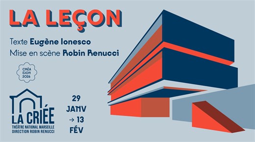 La Leçon : Ionesco mis en scène sur les planches de La Criée jusqu’au 13 février