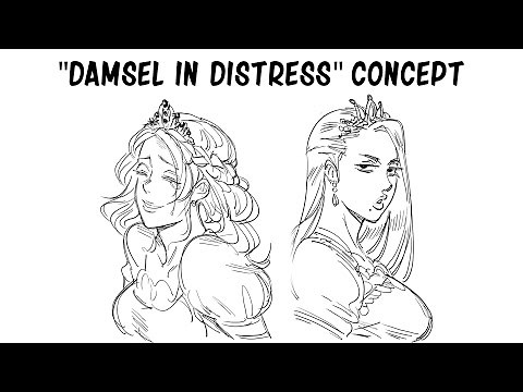 "Damsel in Distress" Concept| Baalbuddy comic