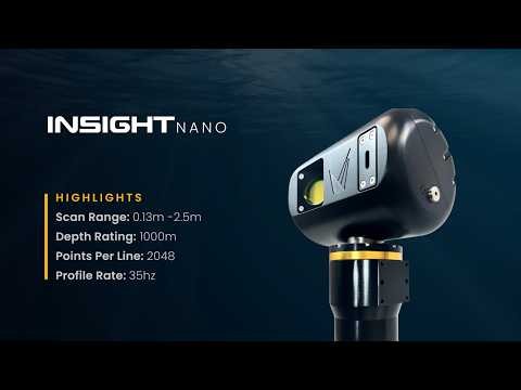 Product Highlight: Insight Nano Underwater Laser Scanner
