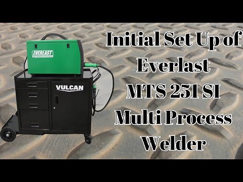Everlast Power MTS 251 SI Welder Unboxing & Setup