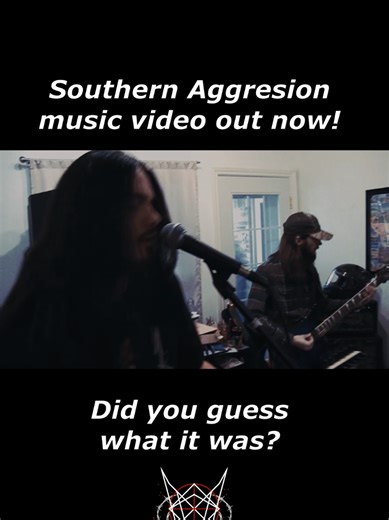 Southern Aggression music video out now on YouTube! #metal #thrashmetal #heavymetal #groovemetal