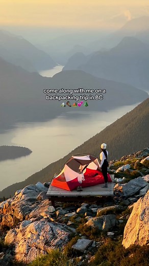 come along on a backpacking trip in BC with @AllTrails 🌲 i use the AllTrails app for finding new hikes, downloading offline maps so i know where i’m going & checking out the trail conditons prior. #hike #bc #canada #backpacking #alltrails